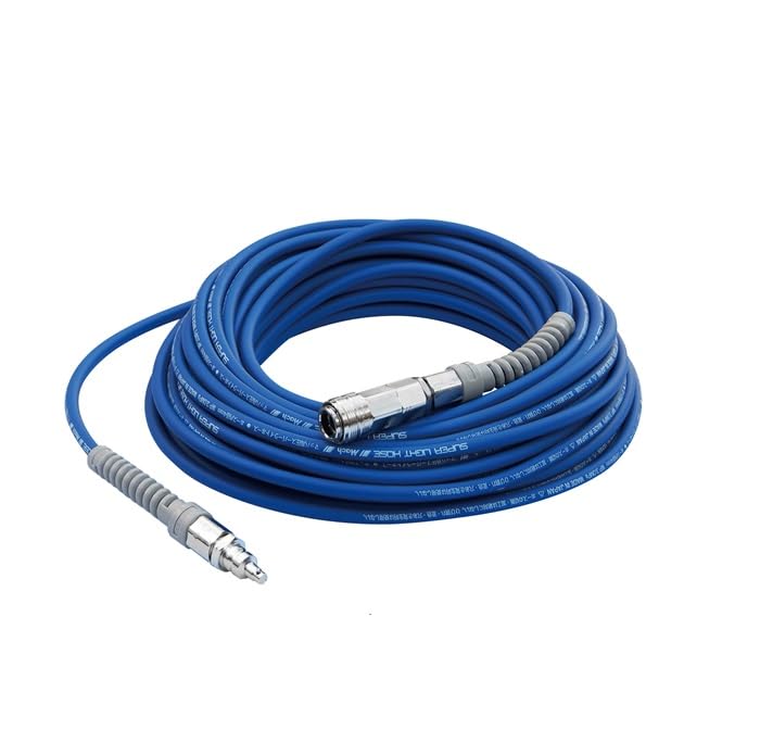 Amazon | マッハ 高圧エアーホース ブルー 長さ:15m SLH-415
